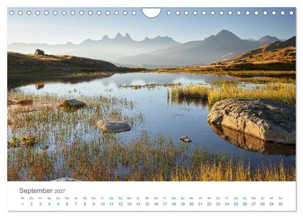 Produktbild: Alpen im Licht (Wandkalender 2027 DIN A4 quer), CALVENDO Monatskalender