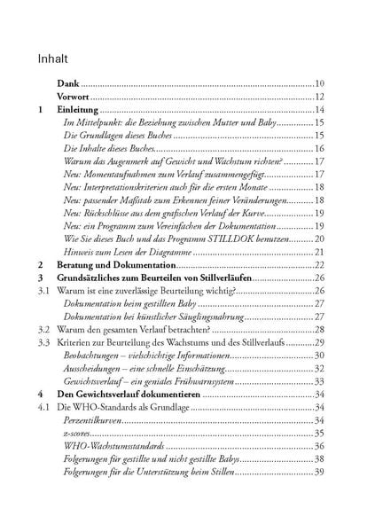 Produktbild: Gewichtsverlauf und Stillen