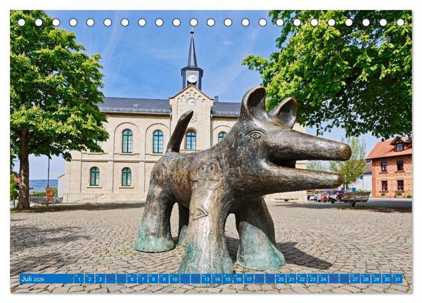 Produktbild: Ingelheim - Rotweinstadt am Rhein (Tischkalender 2026 DIN A5 quer), CALVENDO Monatskalender