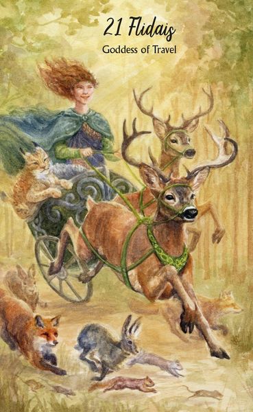 Produktbild: The Celtic Goddess Oracle Deck