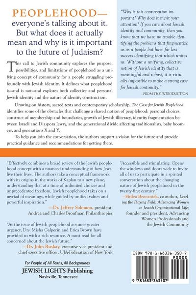 Produktbild: The Case for Jewish Peoplehood