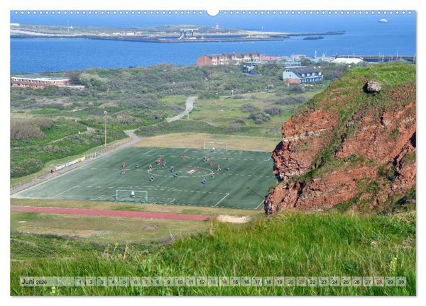 Produktbild: Sch&ouml;ne Insel Helgoland (Wandkalender 2026 DIN A2 quer), CALVENDO Monatskalender