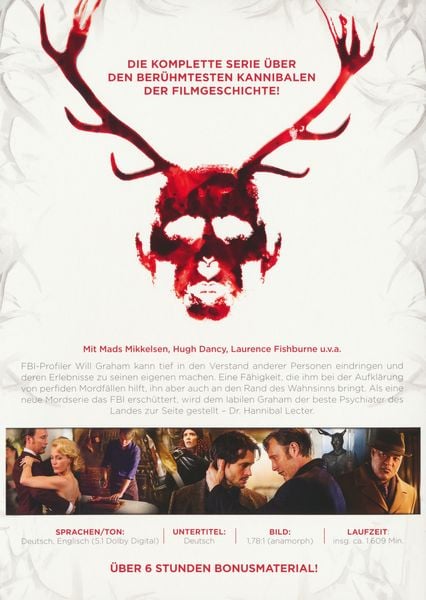 Produktbild: Hannibal - Staffel 1-3 Gesamtedition [12 DVDs]