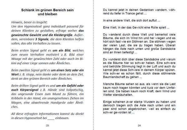 Produktbild: Hypnosetexte zum Vorlesen und selber Zusammenstellen