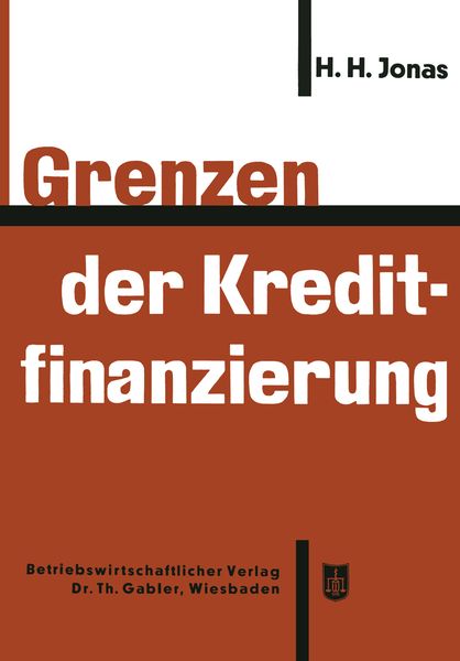 Produktbild: Grenzen der Kreditfinanzierung