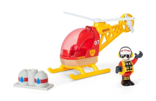 BRIO - Feuerwehr-Hubschrauber