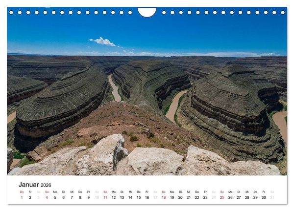 Produktbild: Nationalparks in Utah (Wandkalender 2026 DIN A4 quer), CALVENDO Monatskalender