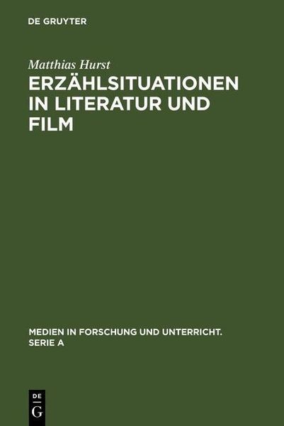 Produktbild: Erz&auml;hlsituationen in Literatur und Film