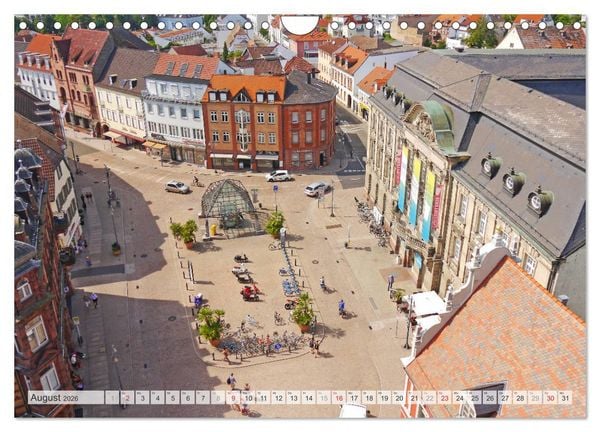Produktbild: Speyer am Rhein. Rund um Kaiserdom und Altp&ouml;rtel (Wandkalender 2026 DIN A4 quer), CALVENDO Monatskalender