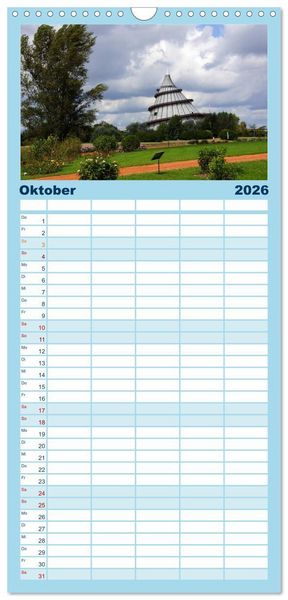 Produktbild: Familienplaner 2026 - Landeshauptstadt Magdeburg mit 5 Spalten (Wandkalender, 21 x 45 cm) CALVENDO