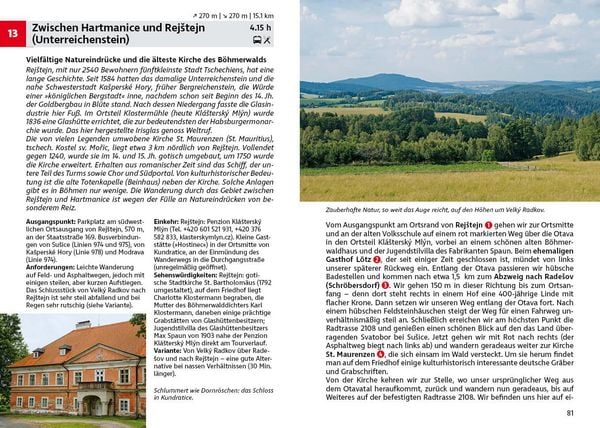 Produktbild: ROTHER Wanderf&uuml;hrer B&ouml;hmerwald