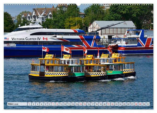 Produktbild: Zauberhaftes Victoria BC (Wandkalender 2026 DIN A2 quer), CALVENDO Monatskalender