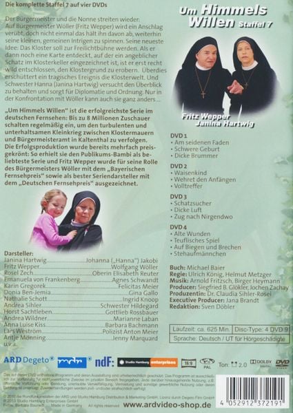 Produktbild: Um Himmels Willen - Staffel 7 [4 DVDs]