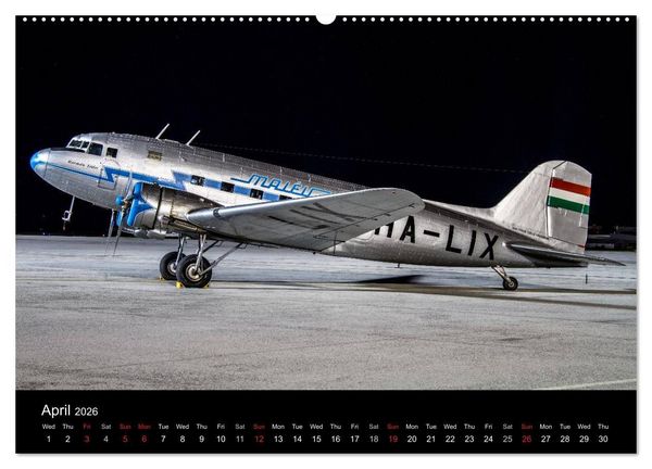 Produktbild: World of Planes (High Quality Premium Wall Calendar 2026 DIN A2 landscape),CALVENDO 12 Month Wall Calendar