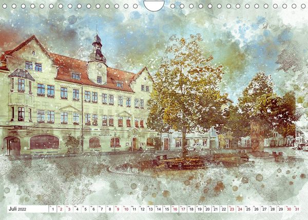 Produktbild: Hettstedt einzig ARTig (Wandkalender 2022 DIN A4 quer)