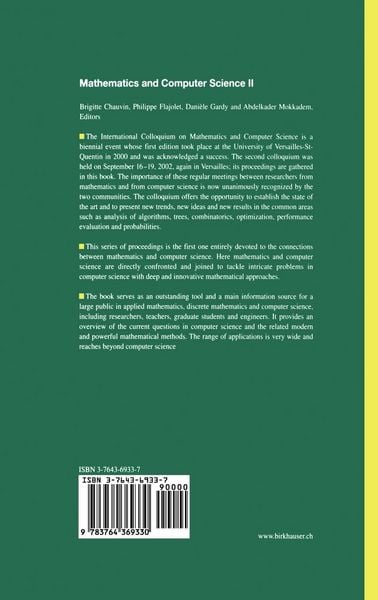 Produktbild: Mathematics and Computer Science II