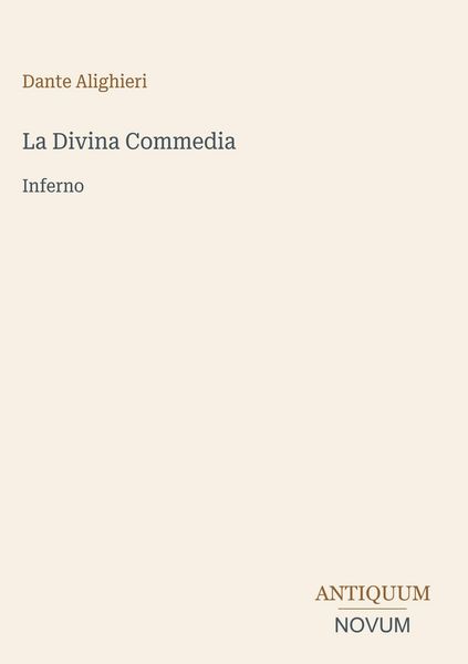 Produktbild: La Divina Commedia