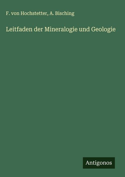 Produktbild: Leitfaden der Mineralogie und Geologie