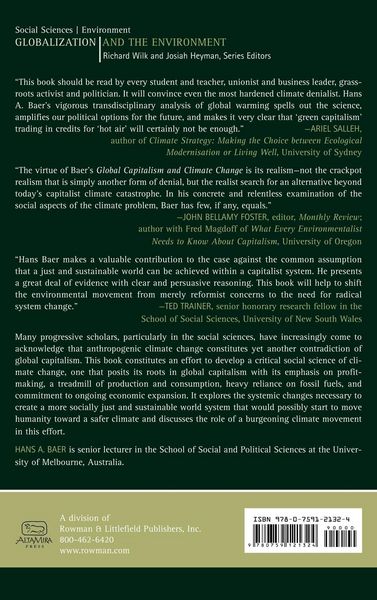 Produktbild: Global Capitalism and Climate Change