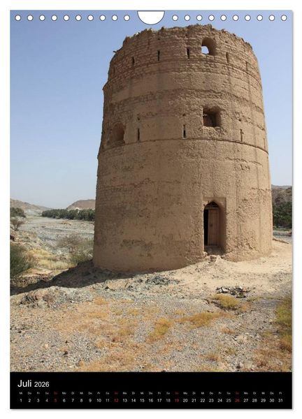 Produktbild: OMAN (Wandkalender 2026 DIN A4 hoch), CALVENDO Monatskalender