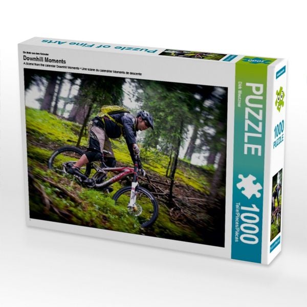Produktbild: CALVENDO Puzzle Ein Motiv aus dem Kalender Downhill Moments | 1000 Teile Lege-Gr&ouml;&szlig;e 64x48cm Foto-Puzzle f&uuml;r gl&uuml;ckliche Stunden