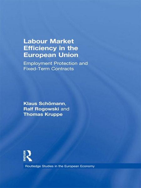 Produktbild: Labour Market Efficiency in the European Union