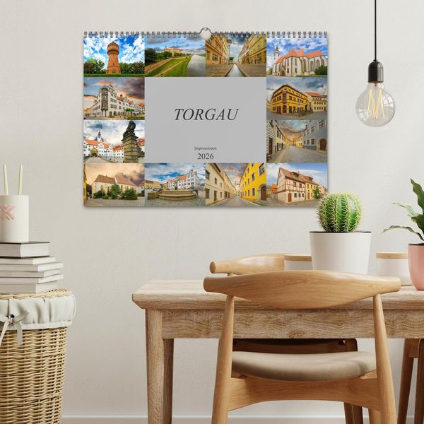 Produktbild: Torgau Impressionen (Wandkalender 2026 DIN A3 quer), CALVENDO Monatskalender