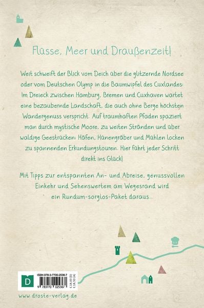 Produktbild: Zwischen Elbe und Weser. Wandern für die Seele