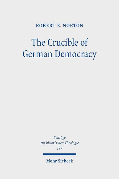 Produktbild: The Crucible of German Democracy