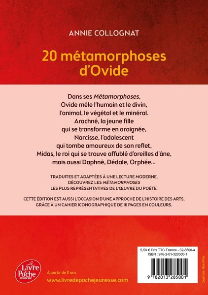 Produktbild: 20 m&eacute;tamorphoses d'Ovide