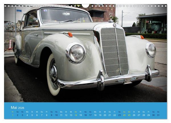Produktbild: Mercedes Classics (Wandkalender 2026 DIN A3 quer), CALVENDO Monatskalender