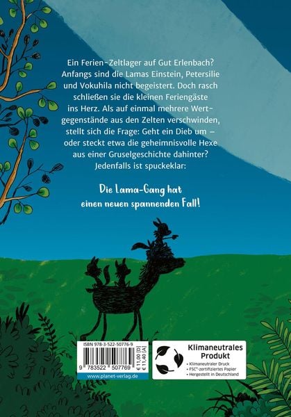 Produktbild: Die Lama-Gang. Mit Herz & Spucke 3: Drei gegen Spukerei