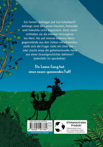 Produktbild: Die Lama-Gang. Mit Herz & Spucke 3: Drei gegen Spukerei