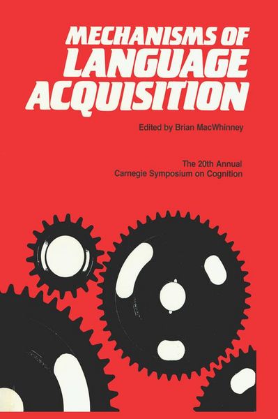 Produktbild: Mechanisms of Language Acquisition