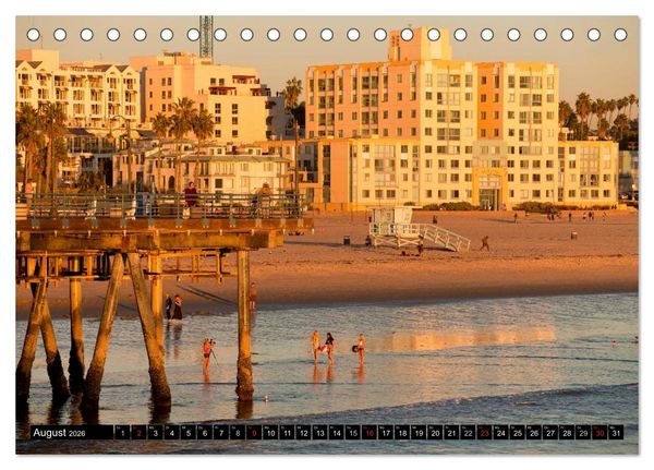 Produktbild: Kalifornien USA (Tischkalender 2026 DIN A5 quer), CALVENDO Monatskalender