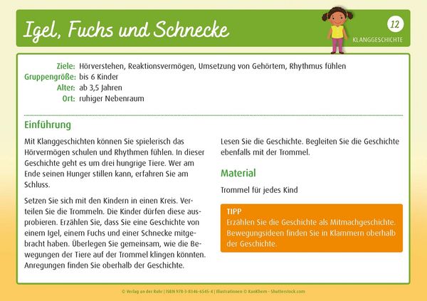 Produktbild: Spri, Spra, Sprechanl&auml;sse f&uuml;r die Kita