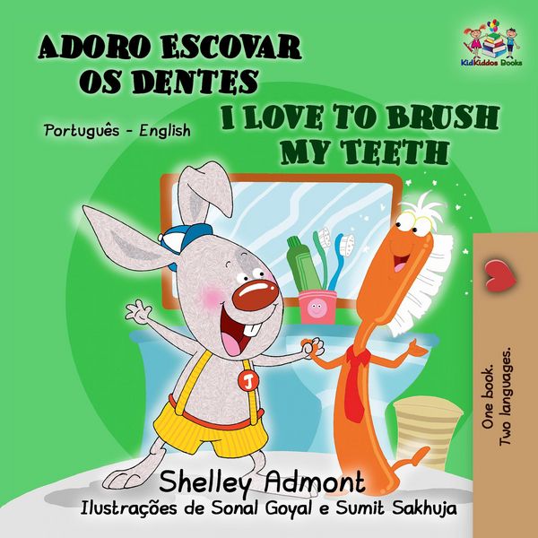 Produktbild: I Love to Brush My Teeth (Portuguese English Bilingual Collection)