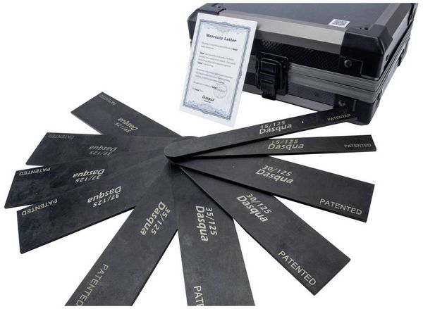 Produktbild: Dasqua 1801-0115-A Premium-Magnet-Parallel-Set mit Griff Produktabmessung, L&auml;nge: 150mm