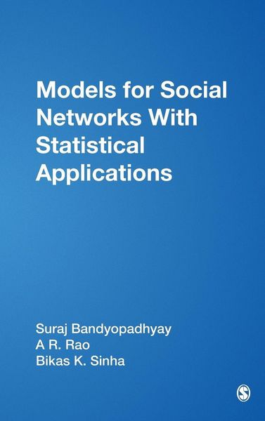 Produktbild: Models for Social Networks With Statistical Applications