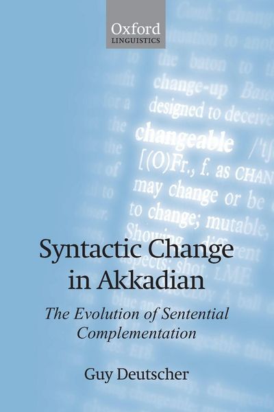 Produktbild: Syntactic Change in Akkadian
