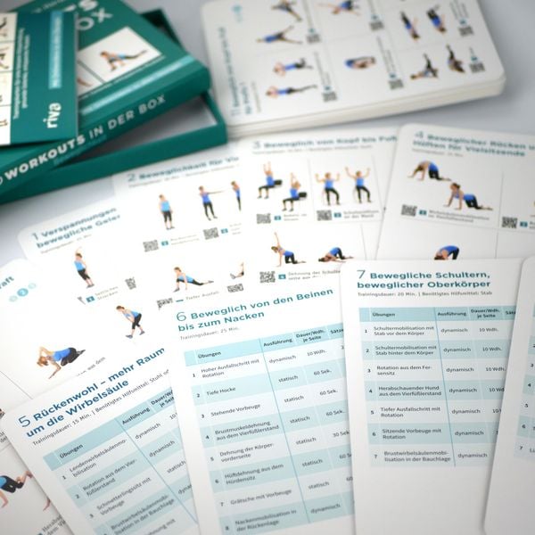Produktbild: 30 Workouts in der Box &ndash; Beweglichkeit