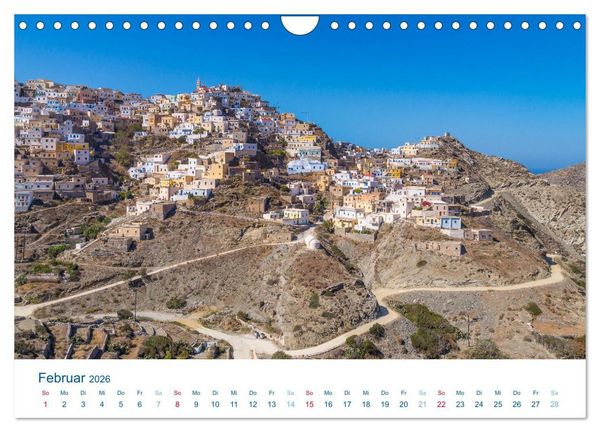 Produktbild: Karpathos - Malerische Insel in der &Auml;g&auml;is (Wandkalender 2026 DIN A4 quer), CALVENDO Monatskalender