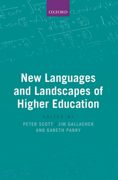 Produktbild: New Languages and Landscapes of Higher Education