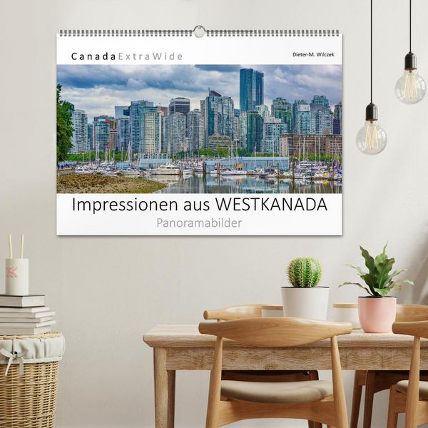 Produktbild: Impressionen aus Westkanada (Wandkalender 2026 DIN A2 quer), CALVENDO Monatskalender