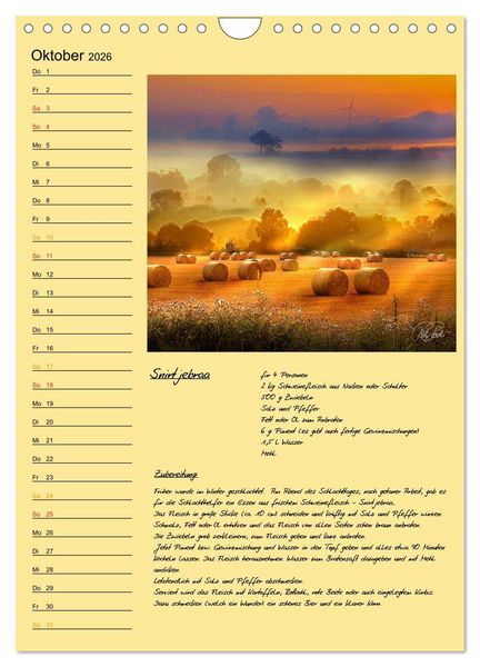 Produktbild: Ostfriesland - Appetit auf mehr / Geburtstagskalender (Wandkalender 2026 DIN A4 hoch), CALVENDO Monatskalender