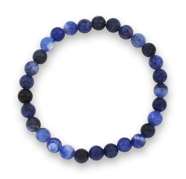 Produktbild: Sodalith Edelsteinarmband 6mm, J749-11
