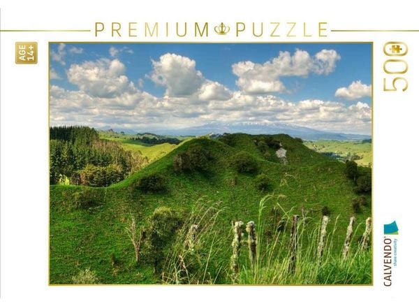 CALVENDO Puzzle Ein Motiv aus dem Kalender Aotearoa - Land der langen weißen Wolke | 500 Teile Lege-Größe 48 × 36 cm Foto-Puzzle für Erwachsene