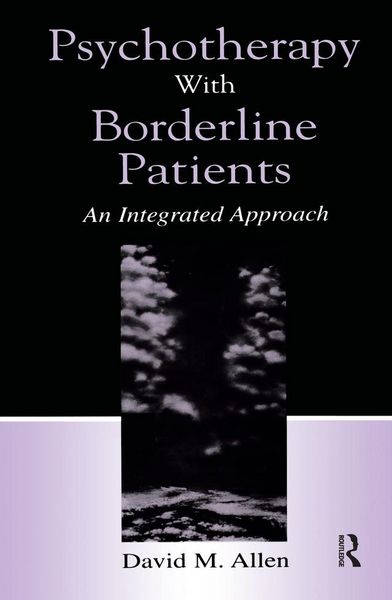 Produktbild: Psychotherapy With Borderline Patients