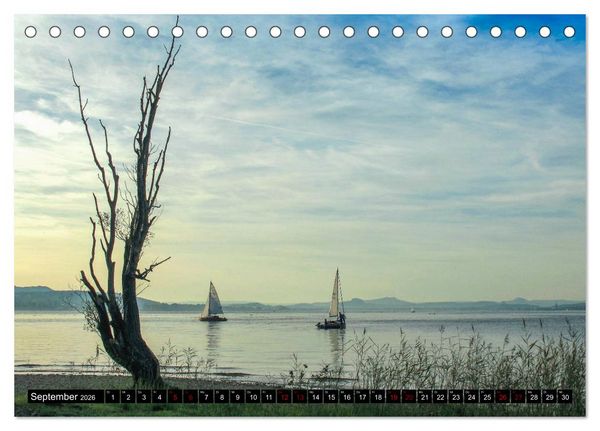 Produktbild: Hegau und westlicher Bodensee (Tischkalender 2026 DIN A5 quer), CALVENDO Monatskalender
