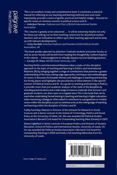 Produktbild: Teaching Politics and International Relations
